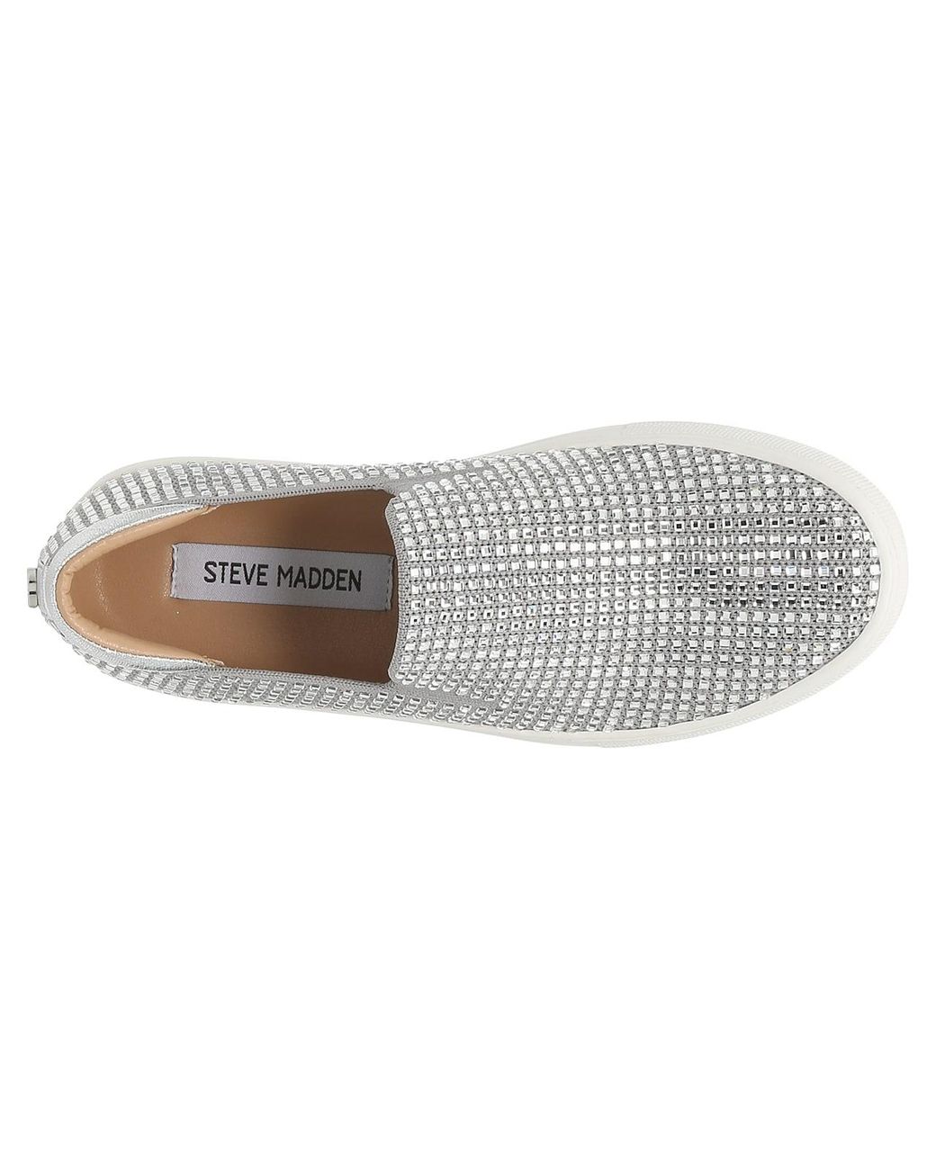 Steve Madden Vlair Rhinestone Knit Slip-On Sneaker - Free Shipping