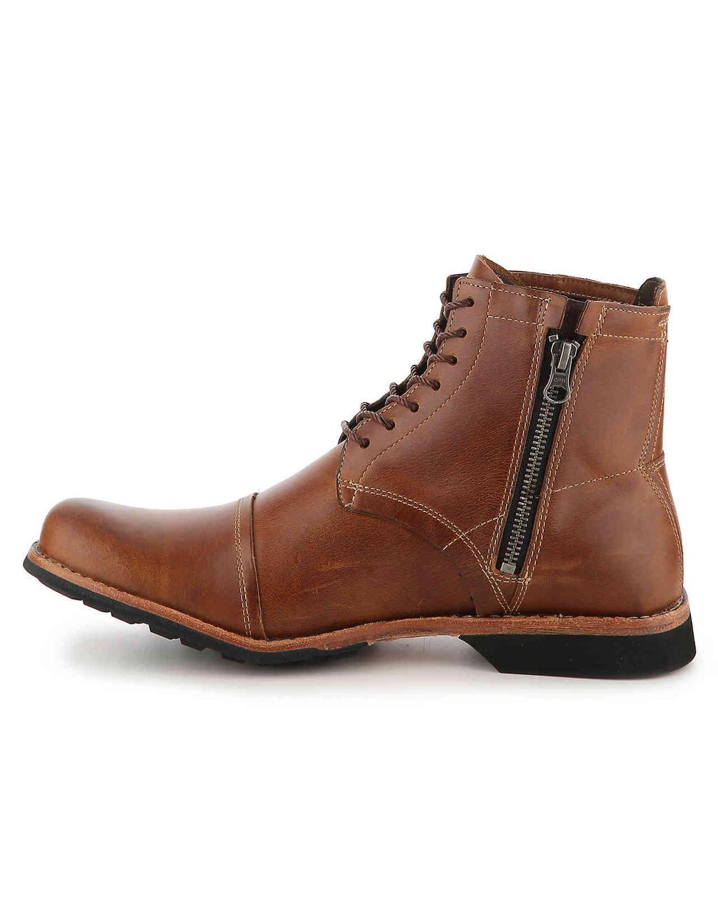 Timberland Earthkeepers 6in Zip Boot in Brown for Men | Lyst