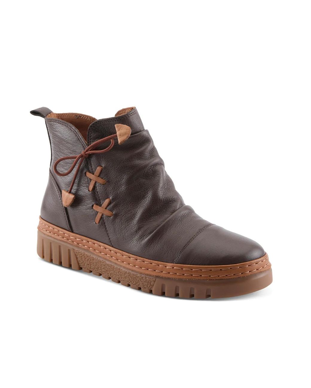 Spring Step Brown Vandis Bootie