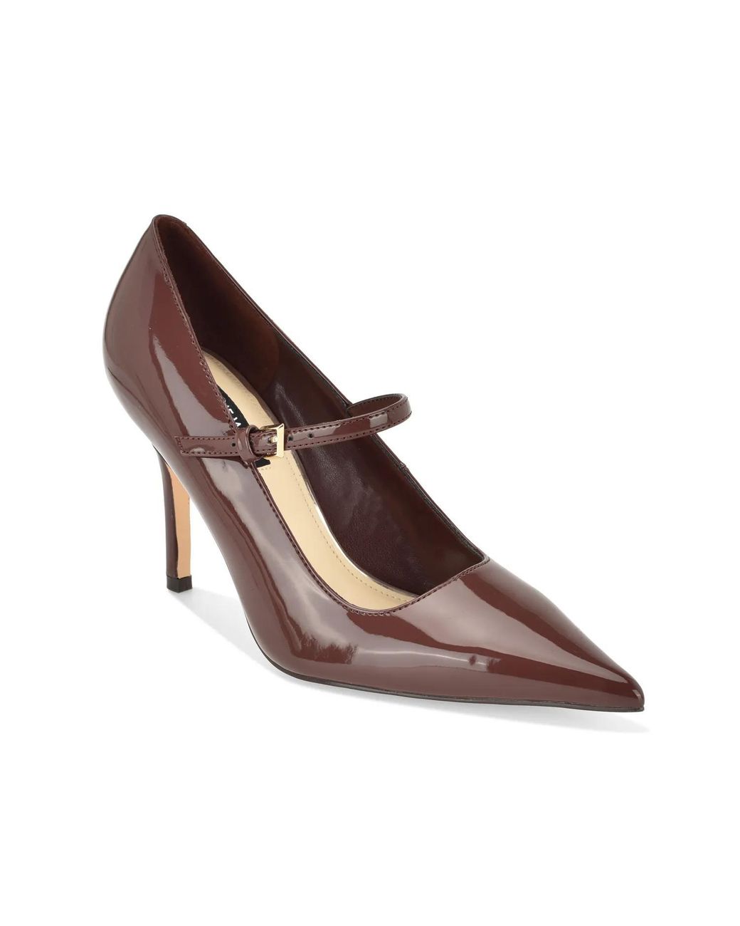 Nine West Brown Gorjus Mary Jane Pump