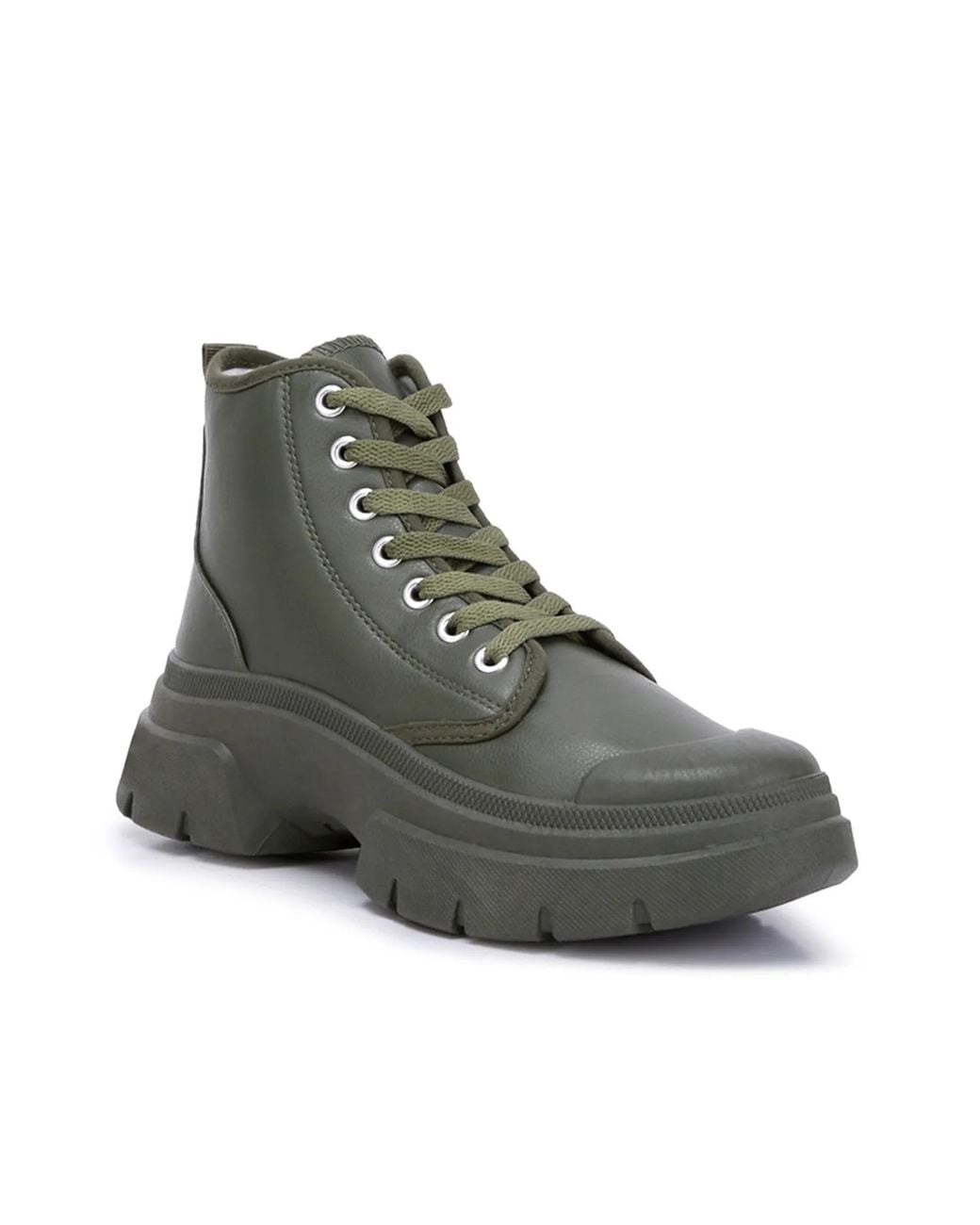 LONDON RAG Black Roxane Combat Boot