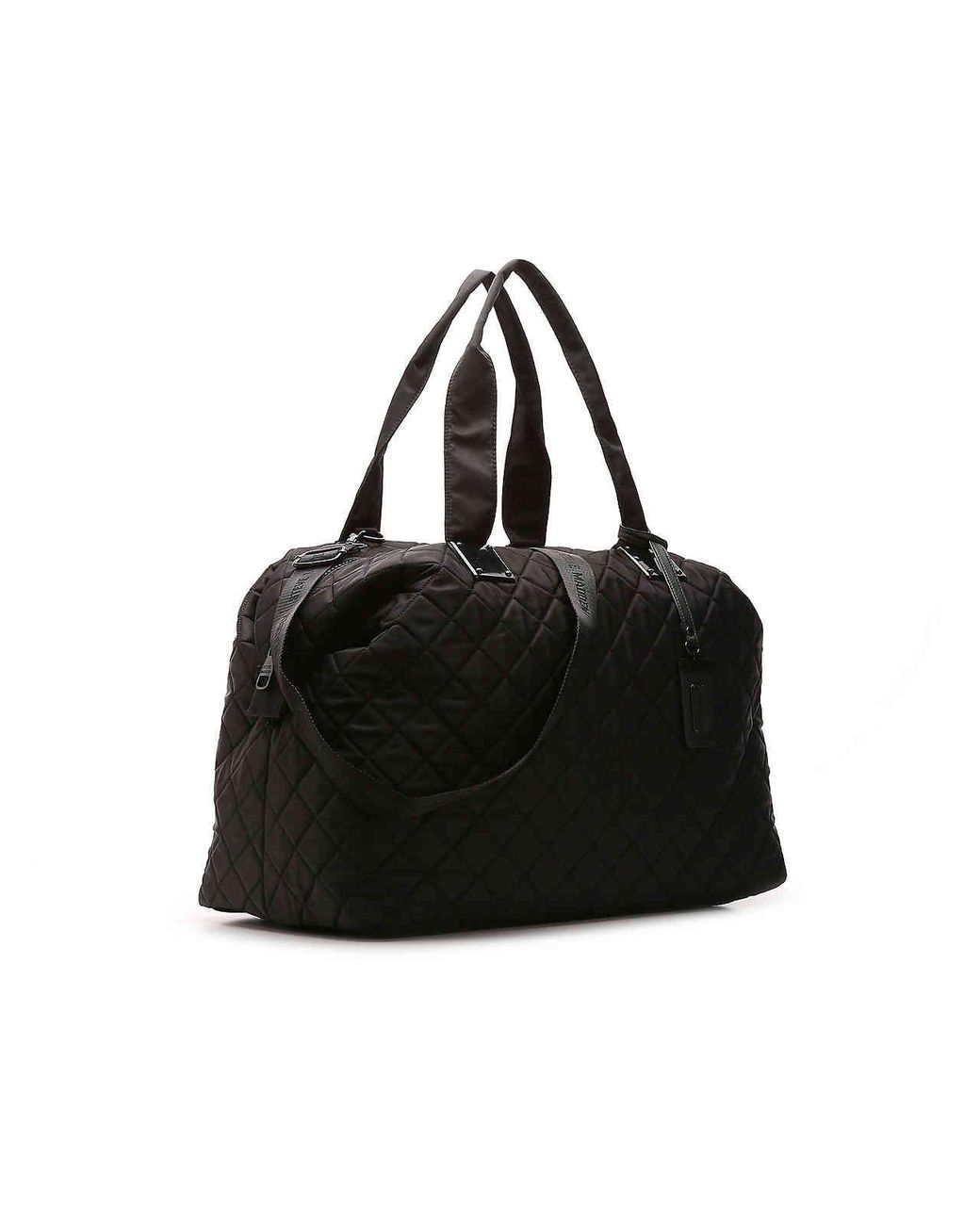 steve madden black weekender bag
