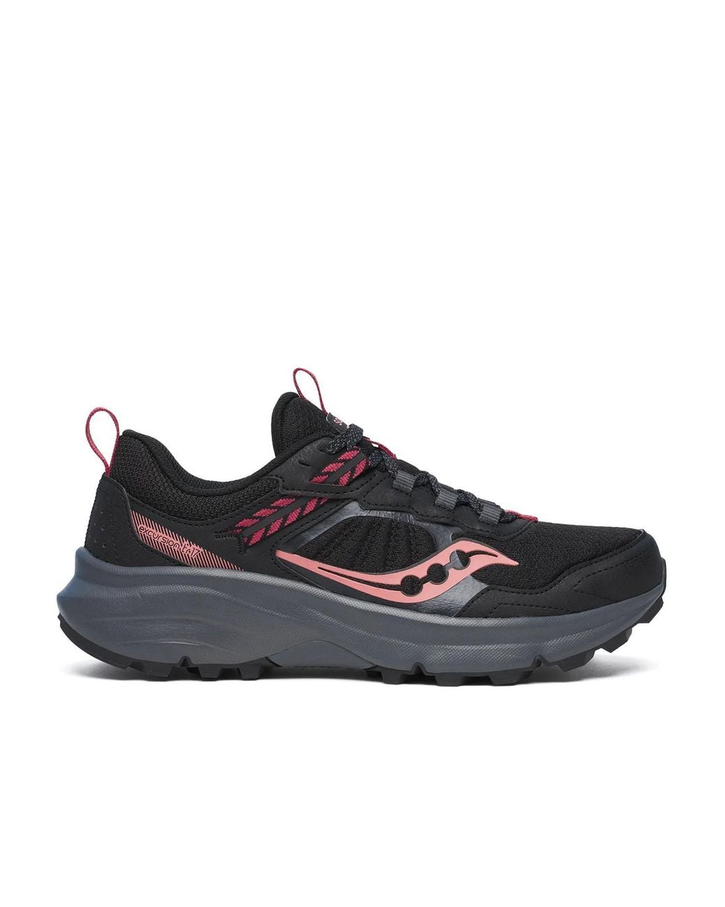 Saucony Black Wide Width Excursion Tr17 Trail Running Shoe S