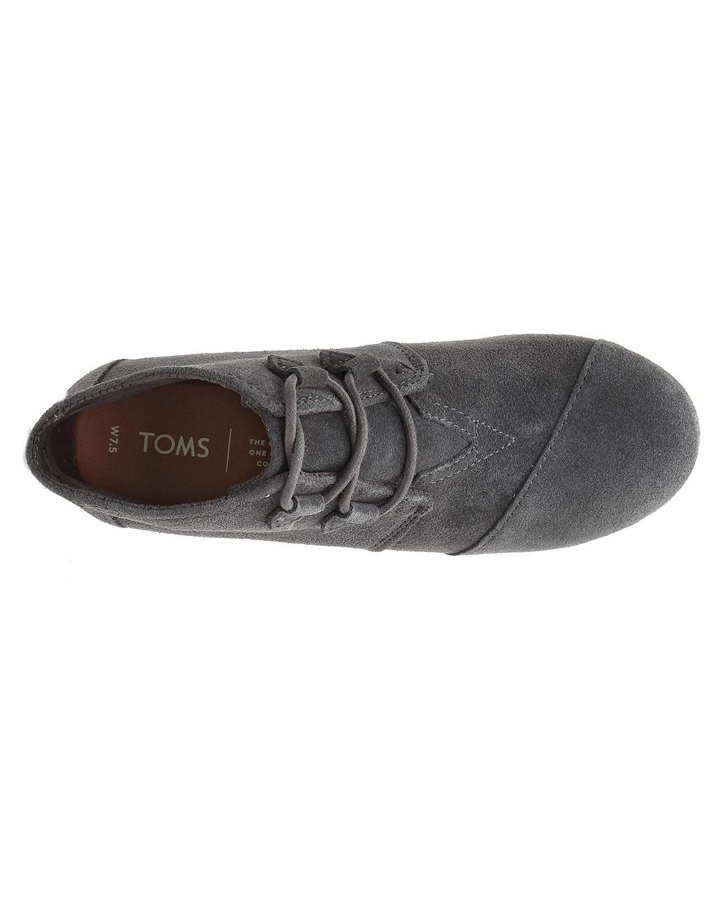 TOMS Denim Kala Wedge Bootie in Grey 