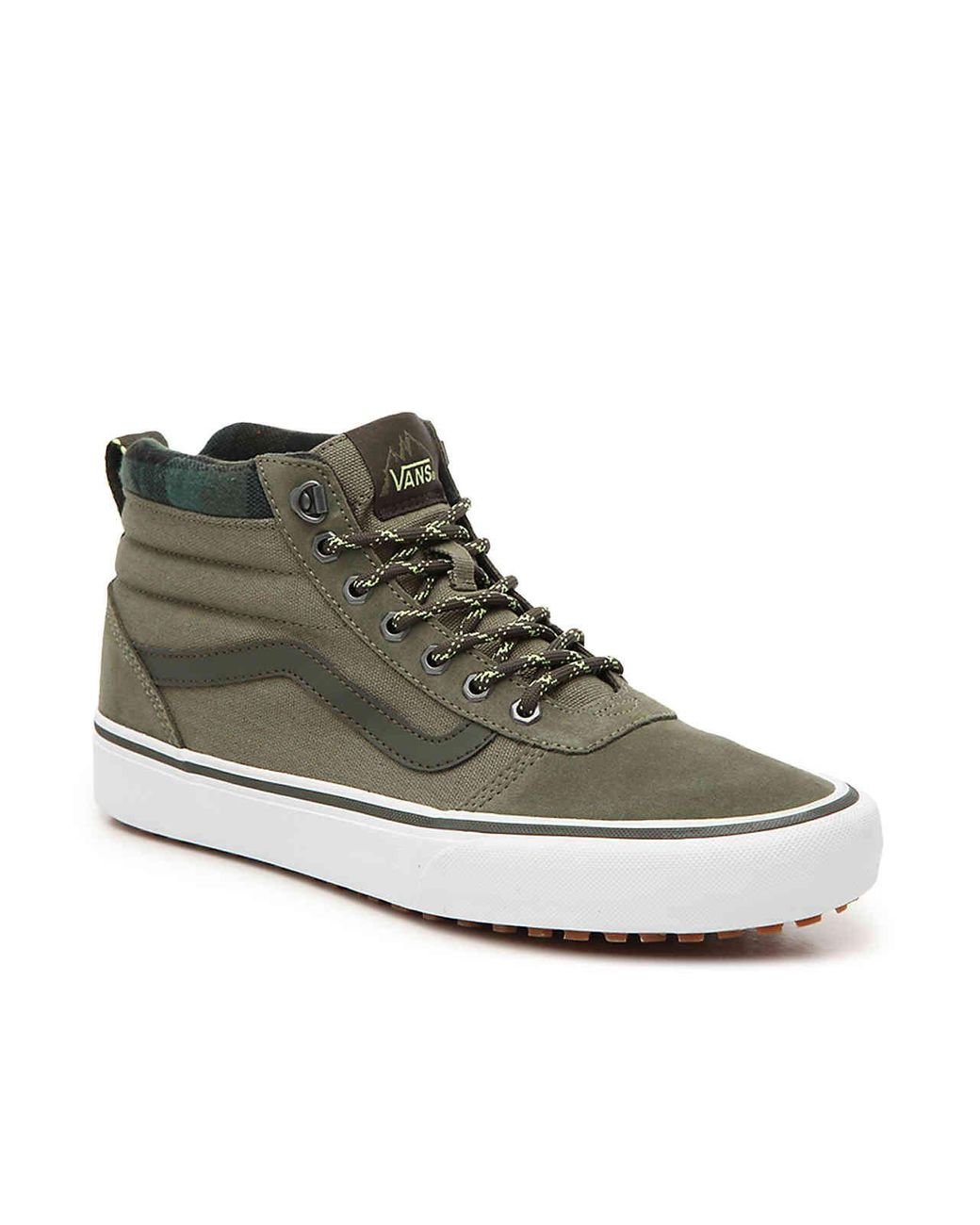 Vans Ward Hi Mte High-top Sneaker in Green for Men | Lyst