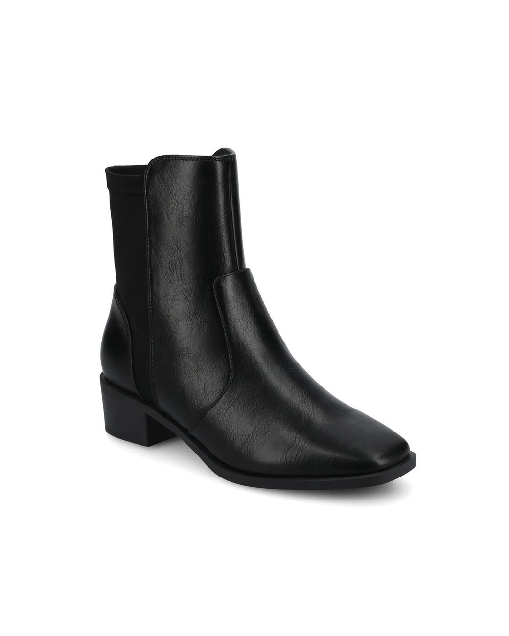 Journee Collection Black Renna Bootie