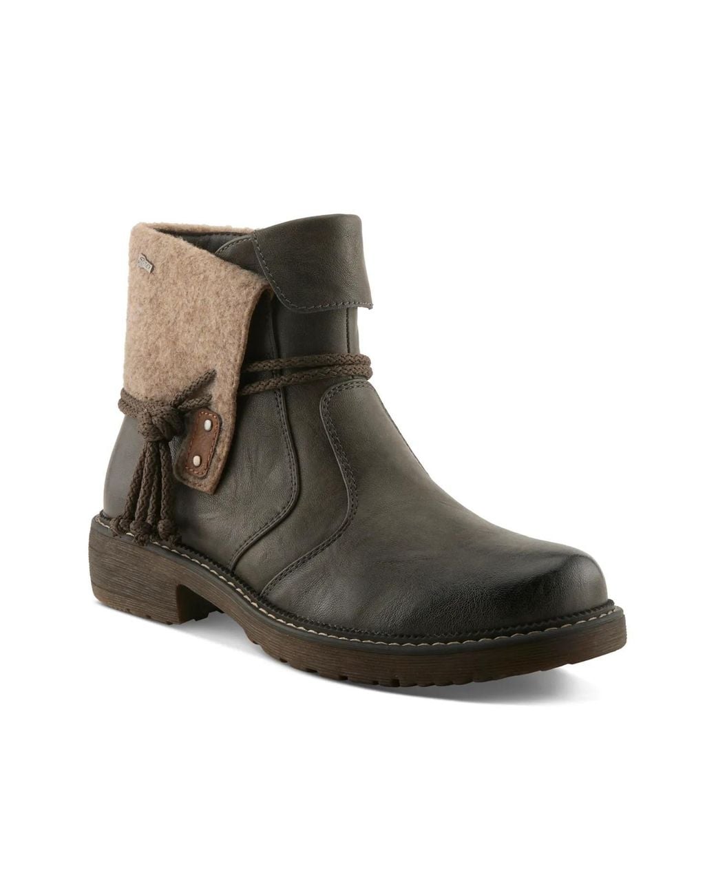Spring Step Black Iceridge Bootie