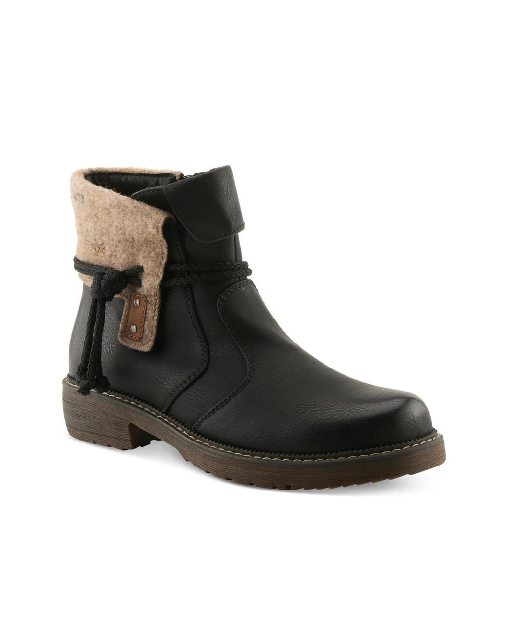 Spring Step Black Iceridge Bootie