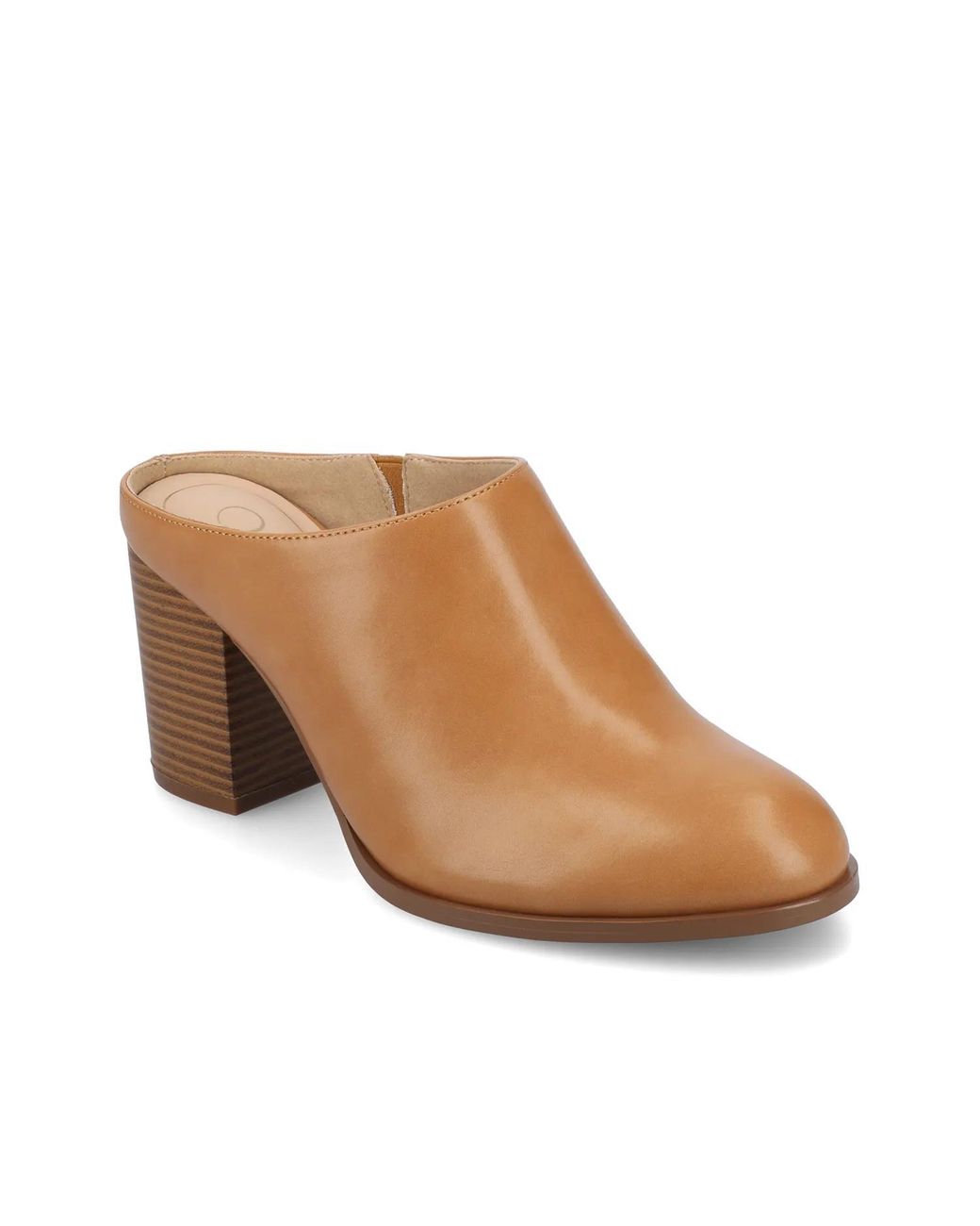 Journee Collection Black Kendra Mule