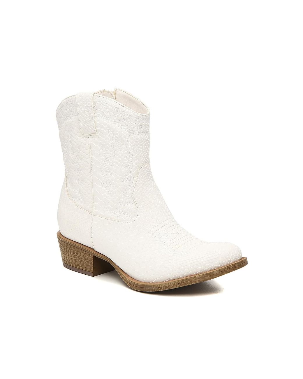 Coconuts Pistol Cowboy Boot in White Lyst
