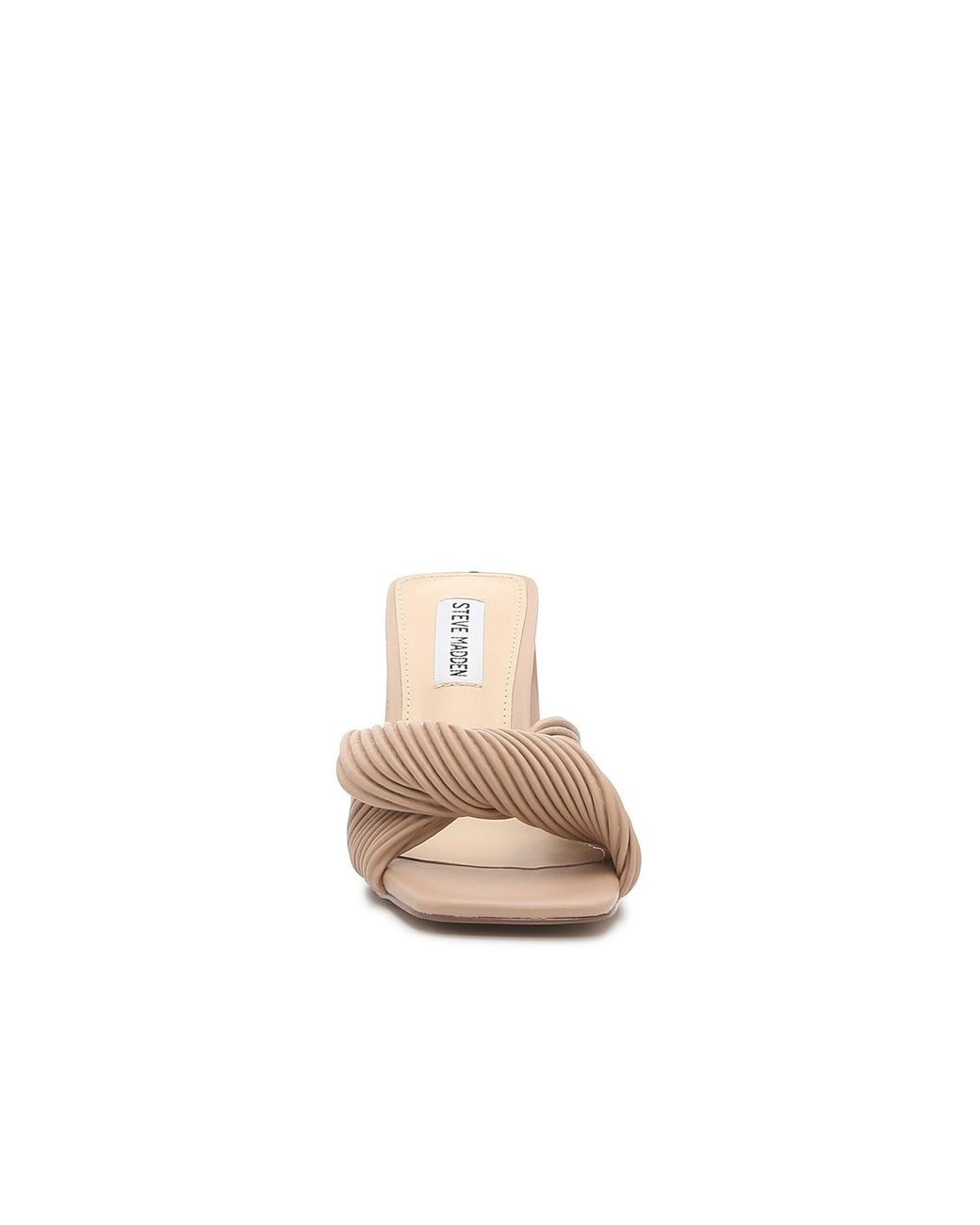 Steve Madden Evela Sandal in Natural | Lyst