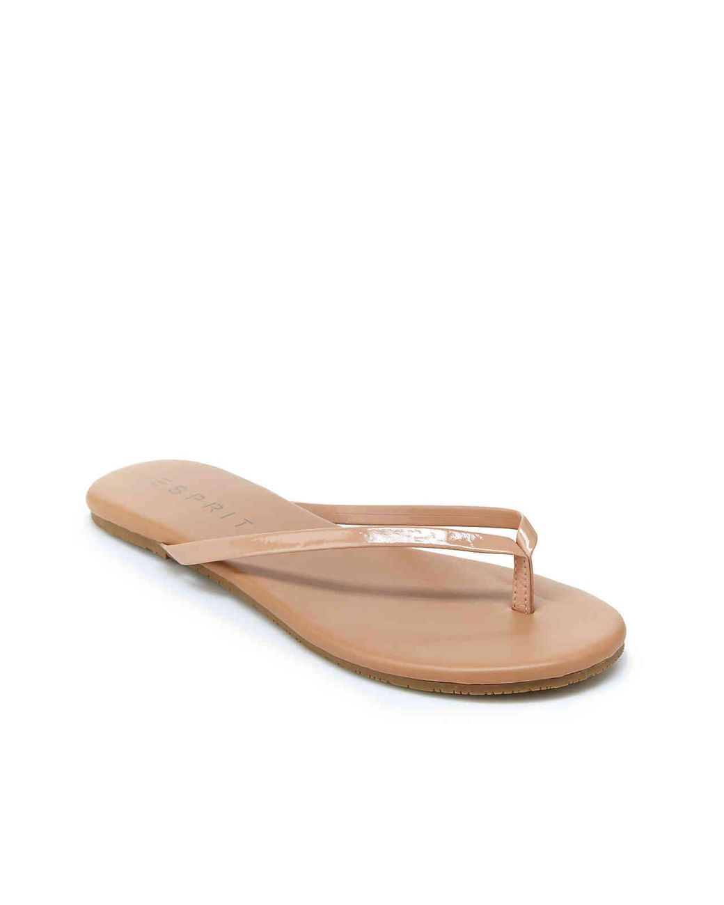 Esprit Party Flip Flop in Natural | Lyst