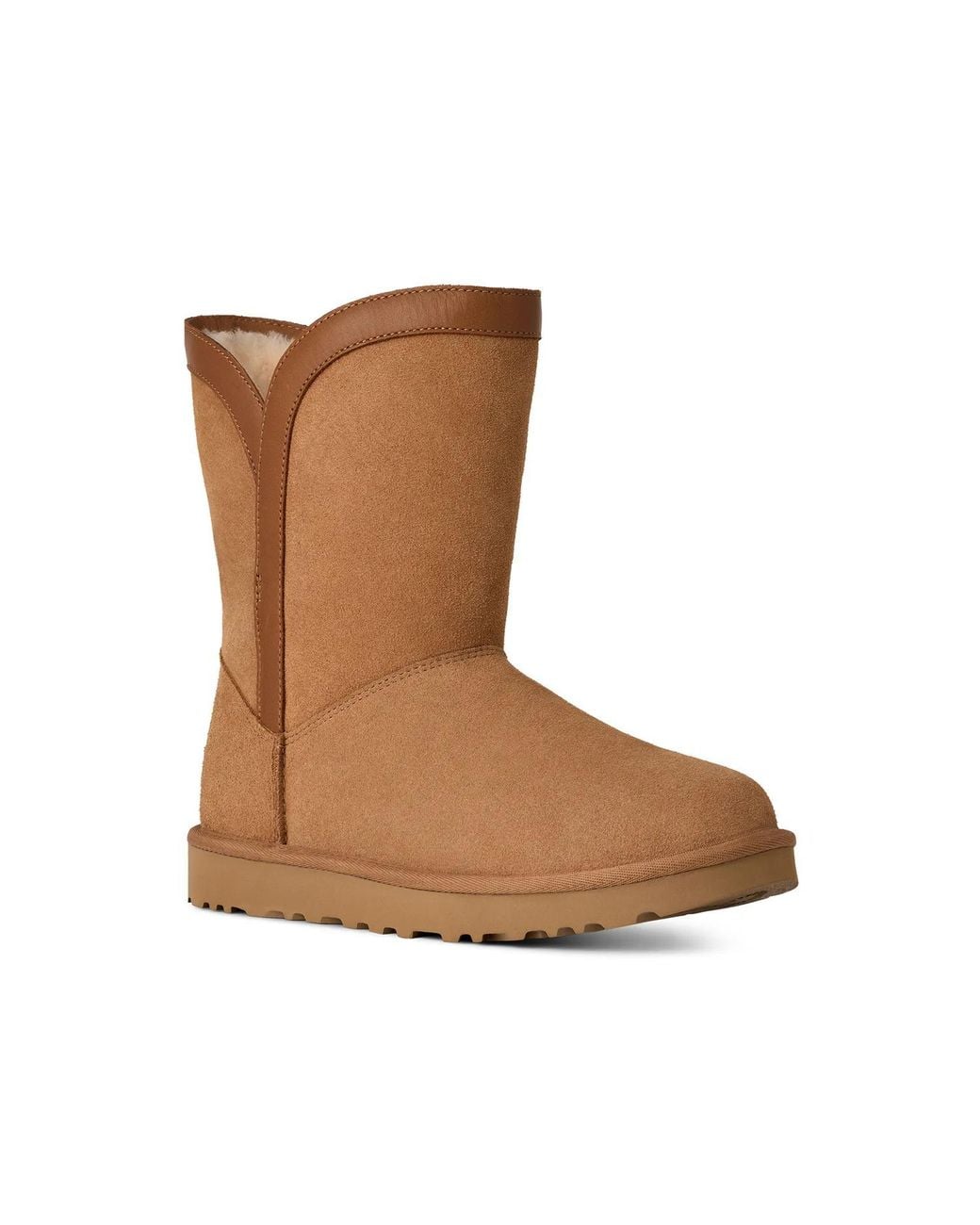 Ugg Brown Classic Short Lunara Bootie