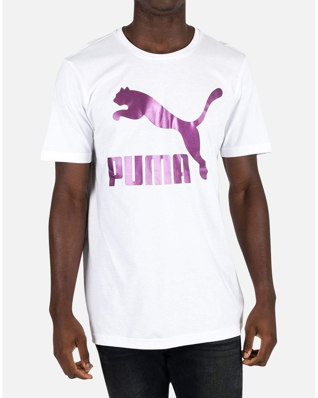 puma logo tee