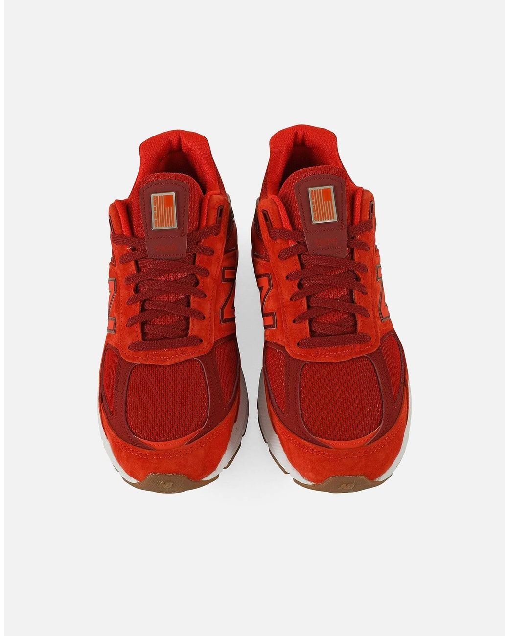 new balance 990v5 molten lava