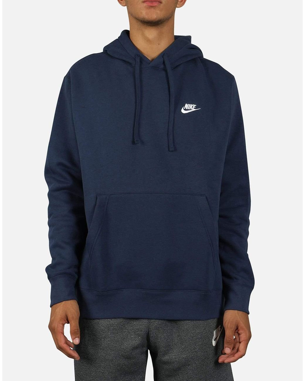 nike nsw club fleece pullover hoodie
