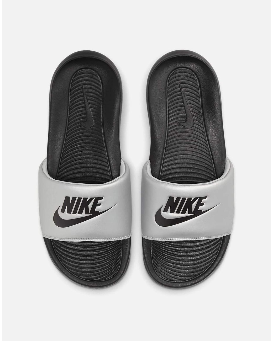 Nike Victori One Slides in Black - Lyst