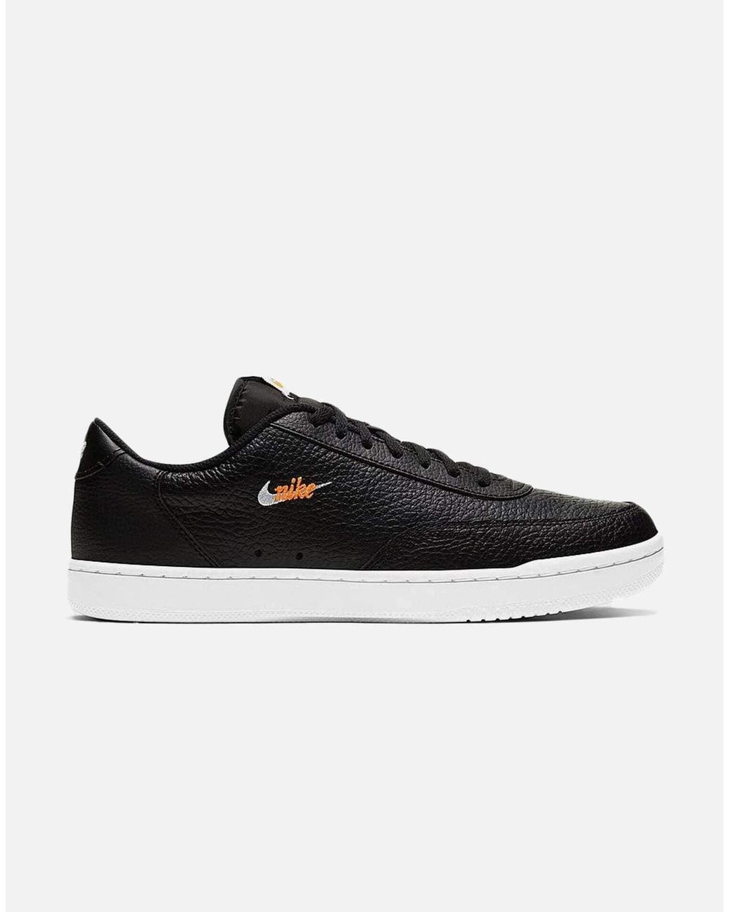 Nike Leather Court Vintage Premium Men's Shoe in Black for Men - Save 68% - Lyst