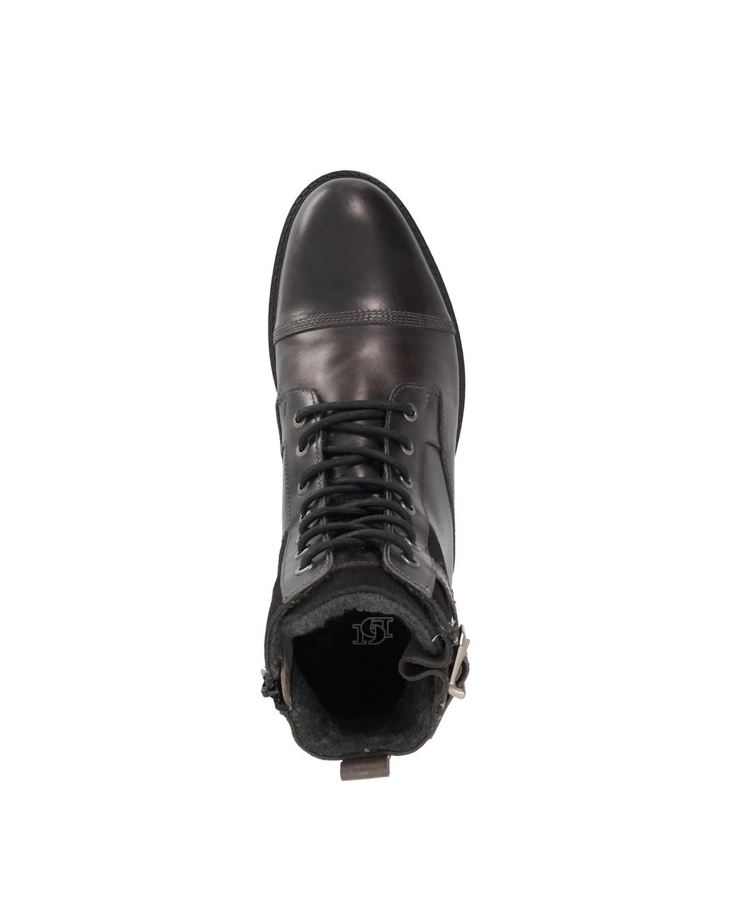 Dune Black Call Casual Buckle Detail Ankle Boots for men