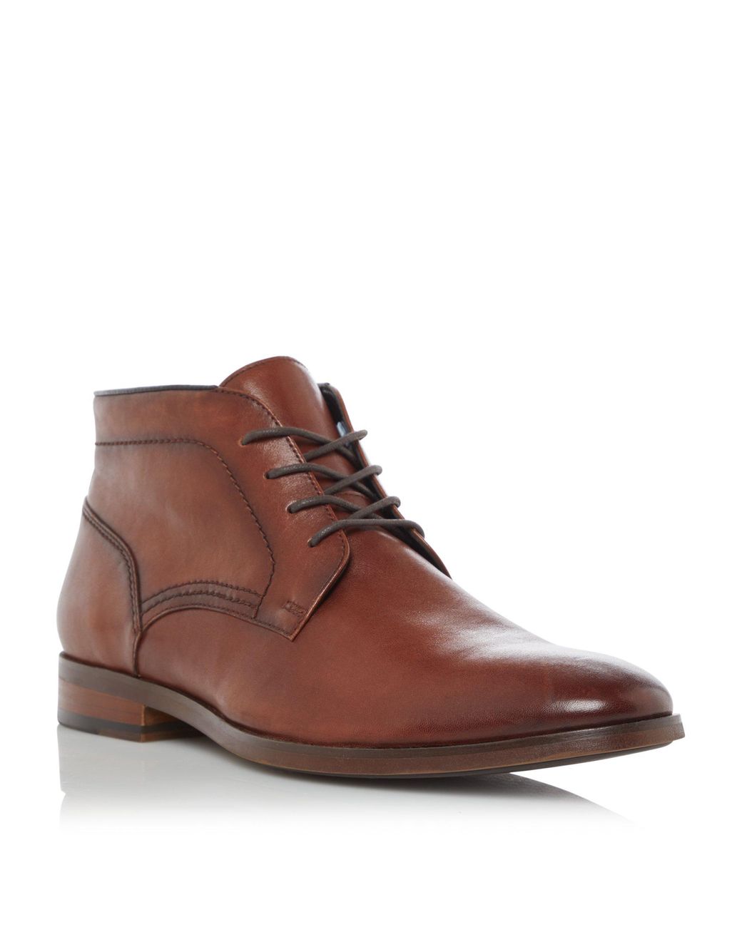 dune chigwell chukka boots brown