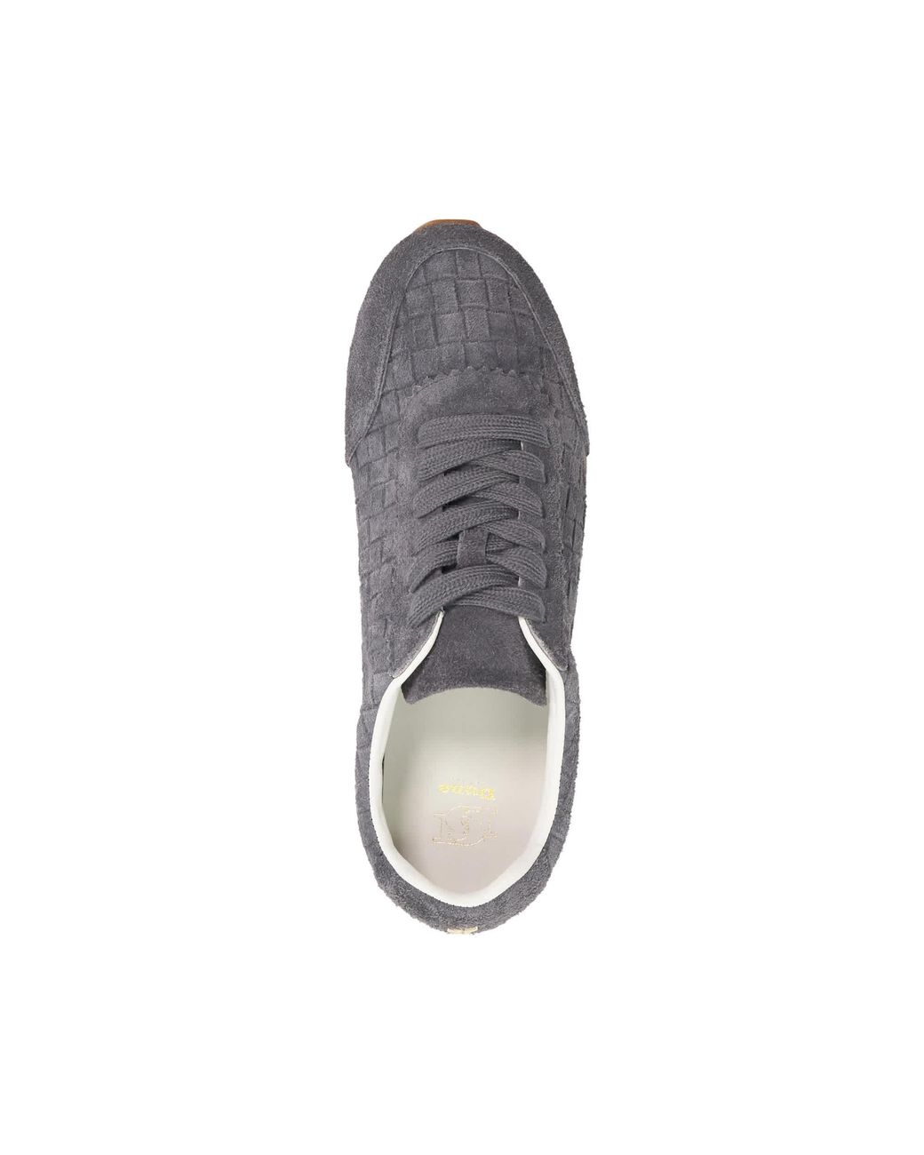 Dune Gray Elora Lace-Up Low-Top Trainers