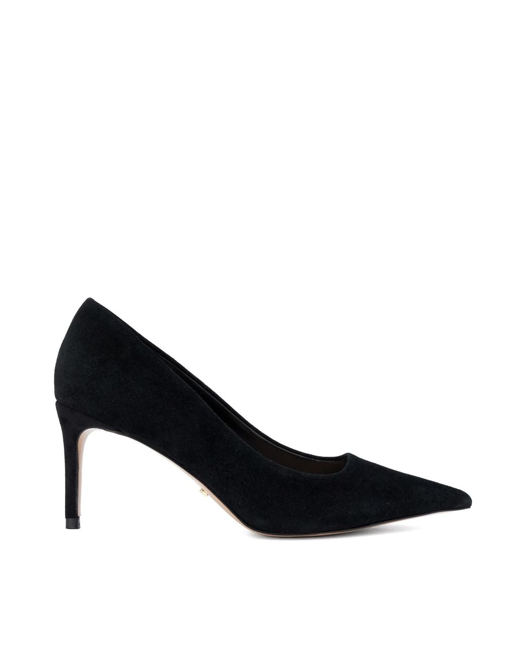 Dune Black Affirming Stiletto-Heel Court Shoes