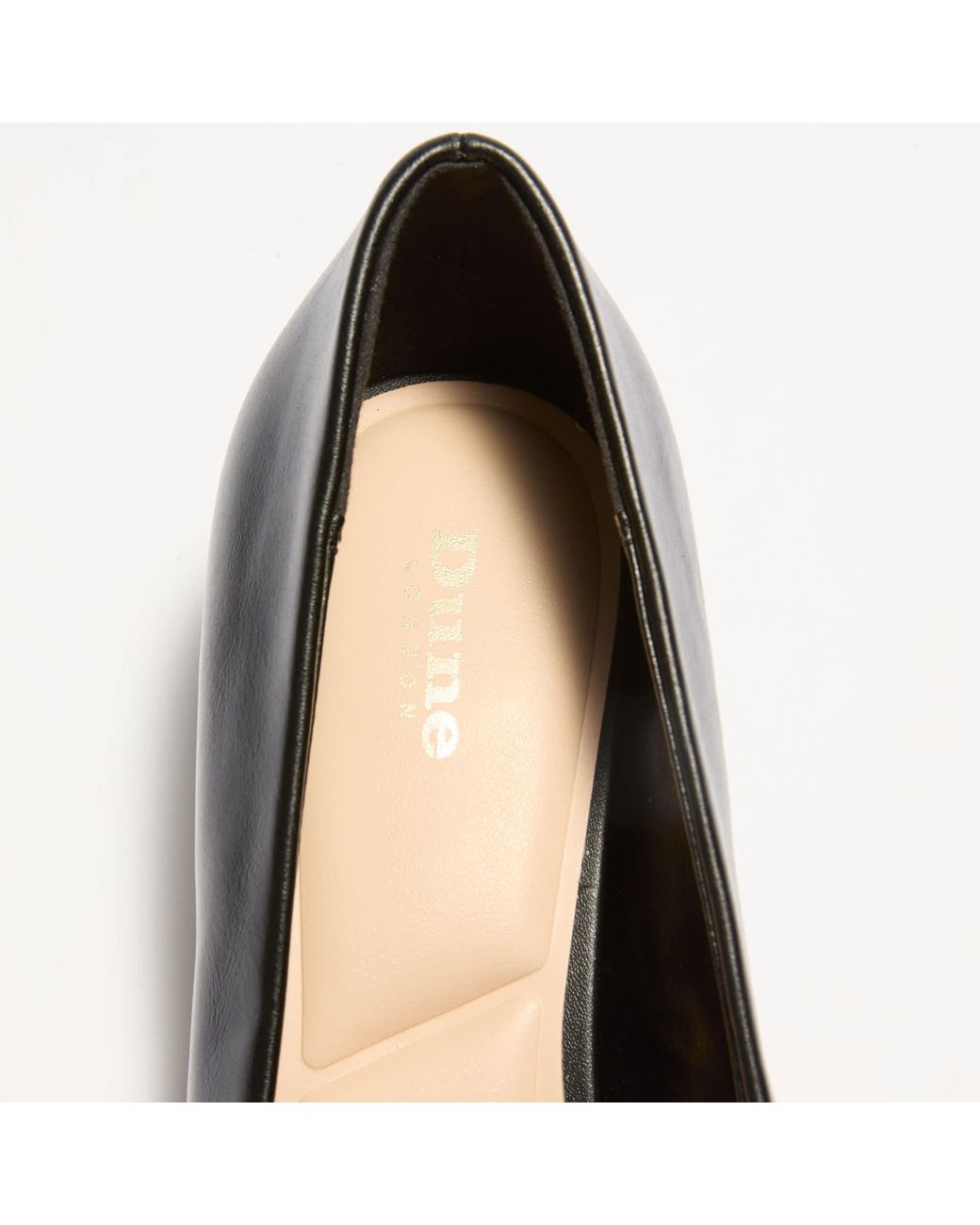Dune Blue Amira Pointed-Toe Court Shoes