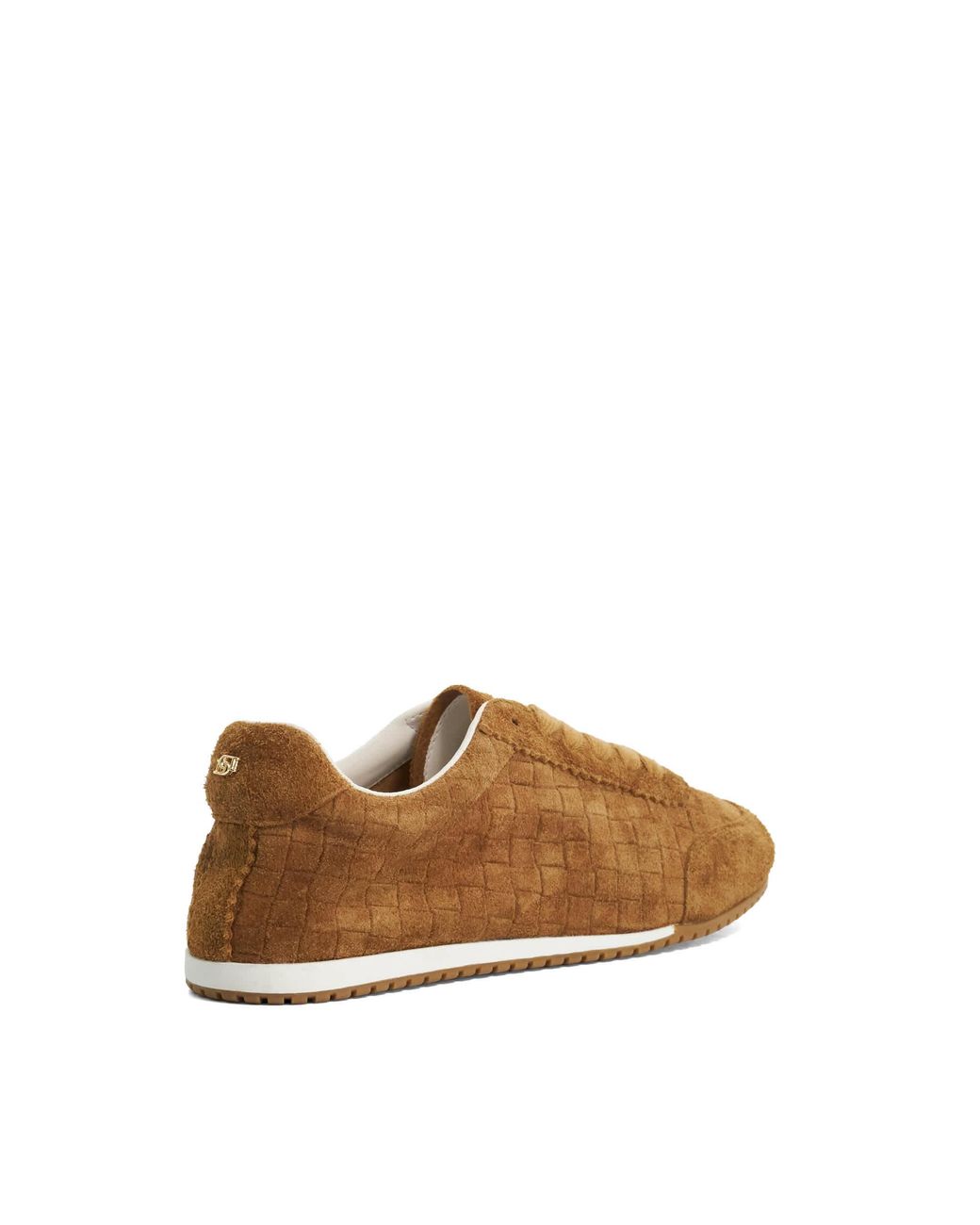 Dune Brown Elora Lace-Up Low-Top Trainers