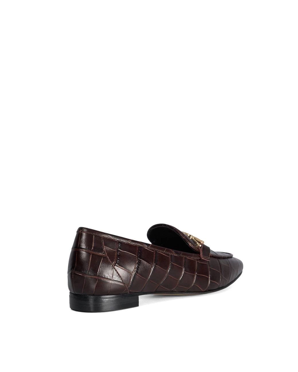 Dune Black Wf Grained Hardware-Detail Loafers
