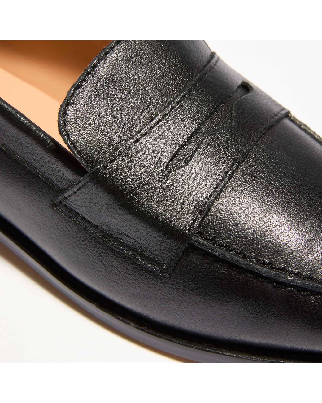 Dune Black Ginelli Penny Loafer