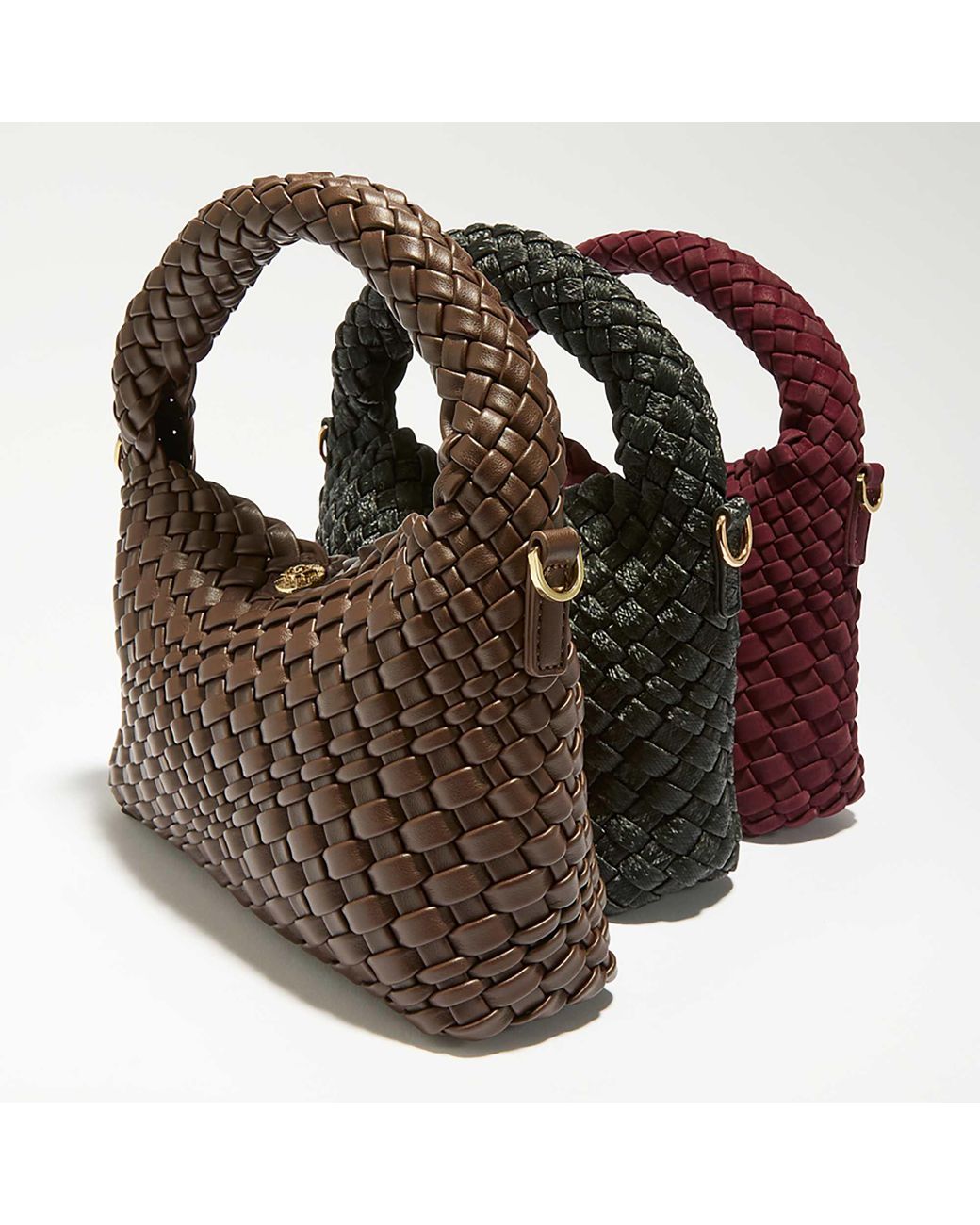 Dune Brown Dinkydeliberate Mini Woven Grab Bag