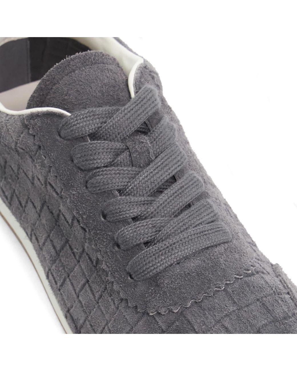 Dune Gray Elora Lace-Up Low-Top Trainers