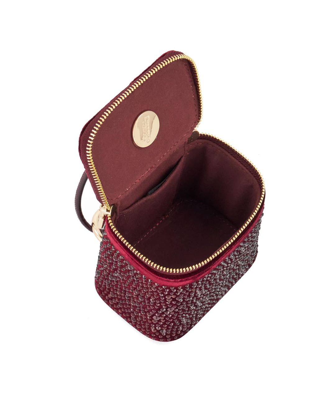 Dune Red Surround Mini Vanity Bag