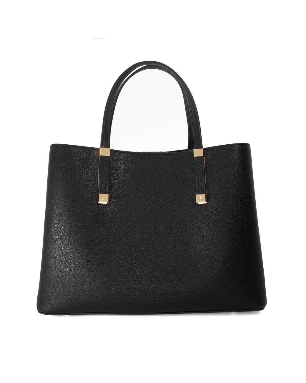 Dune Black Dorry P Textured Shoulder Bag