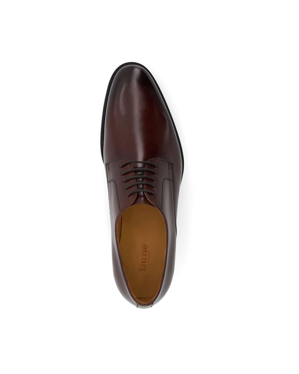Dune Brown Salisburry Smart Derby Shoes for men