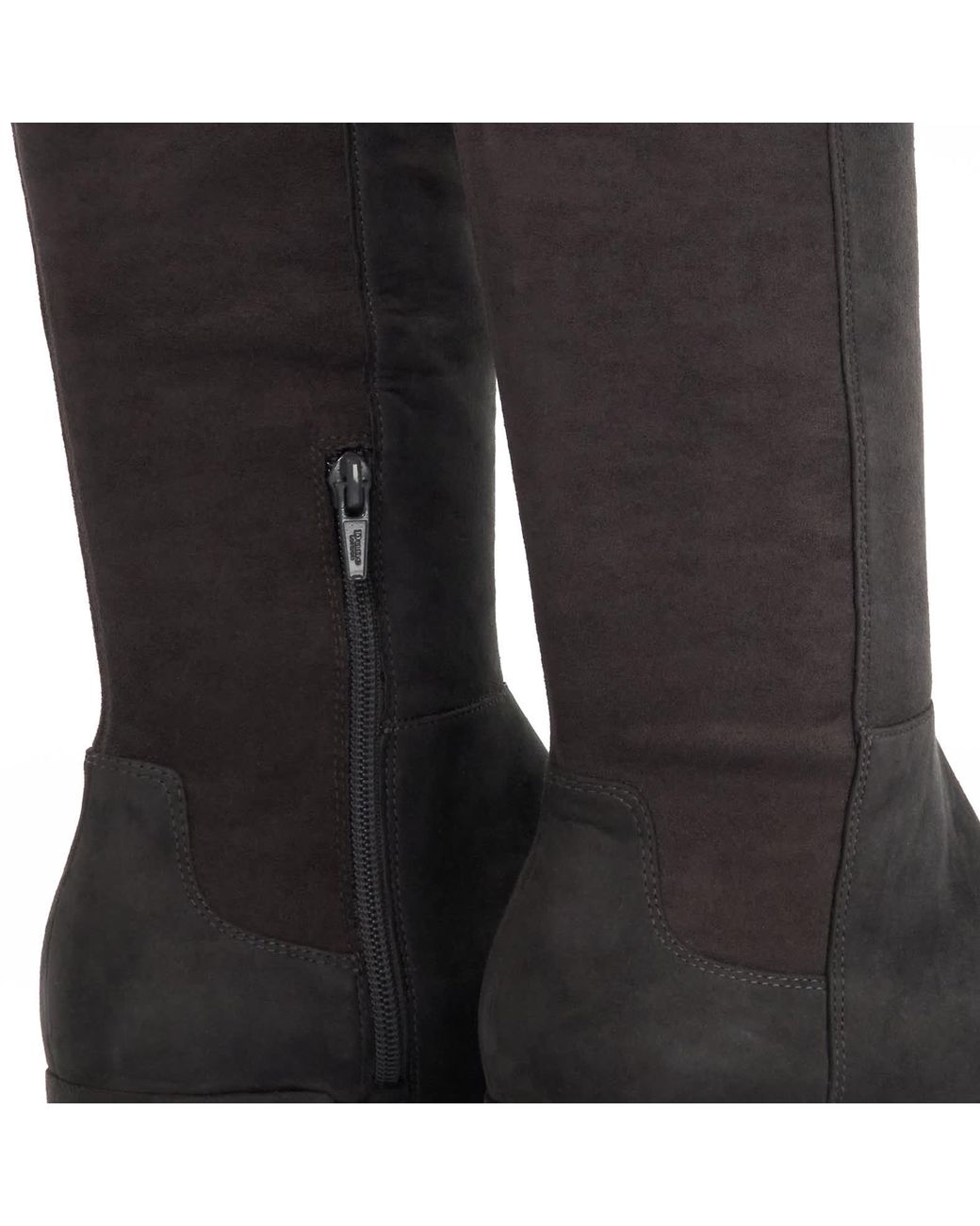 Dune Black Wf Tayla Wide Fit Stretch Knee-High Boots