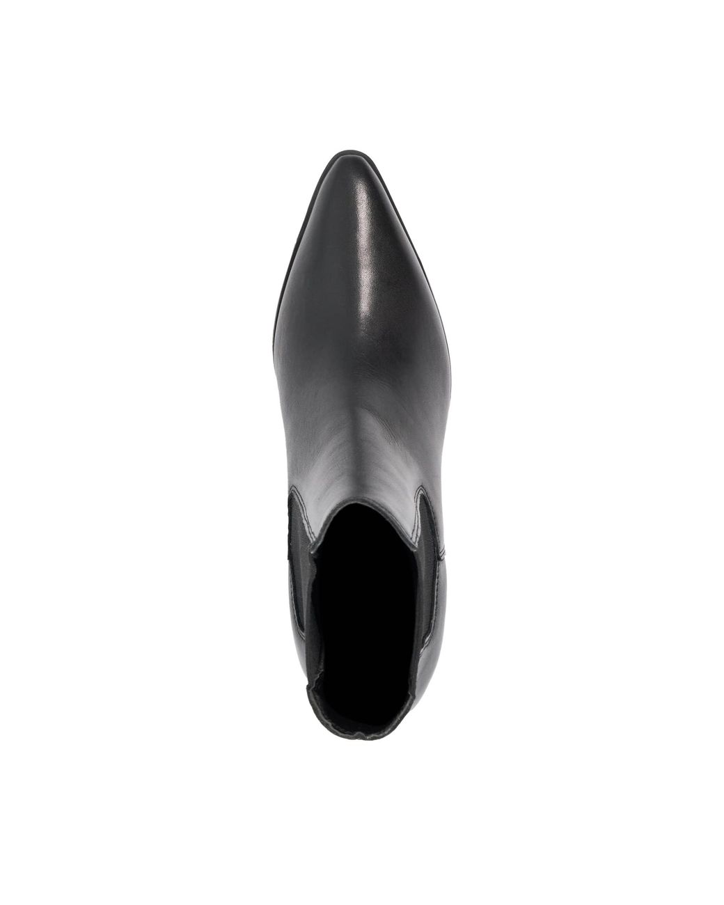 Dune Black Pimo Block-Heel Ankle Boots