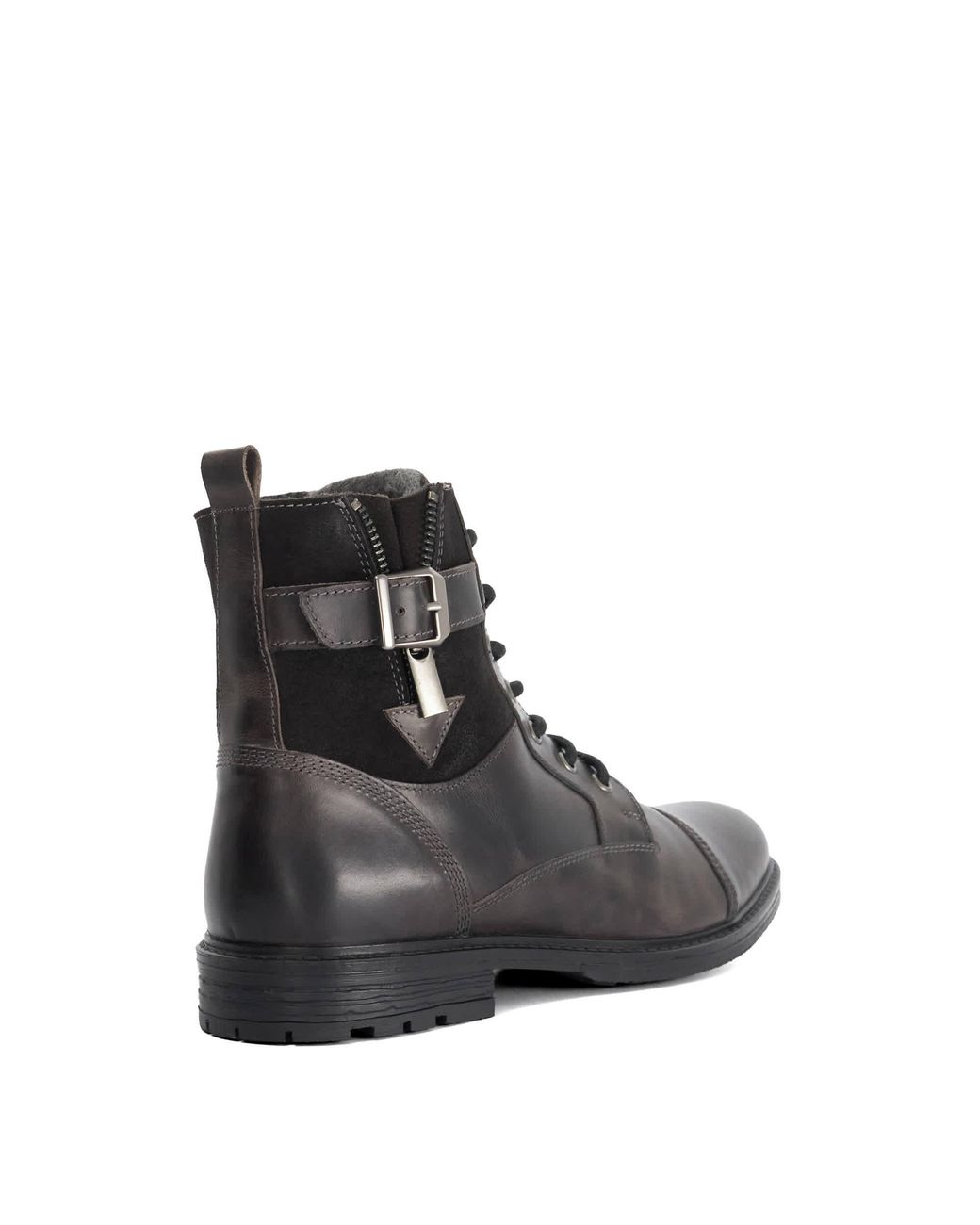 Dune Black Call Casual Buckle Detail Ankle Boots for men