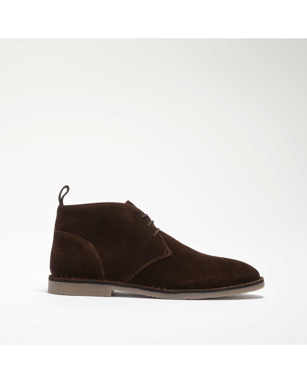Dune Brown Cashed Casual Chukka Boots for men