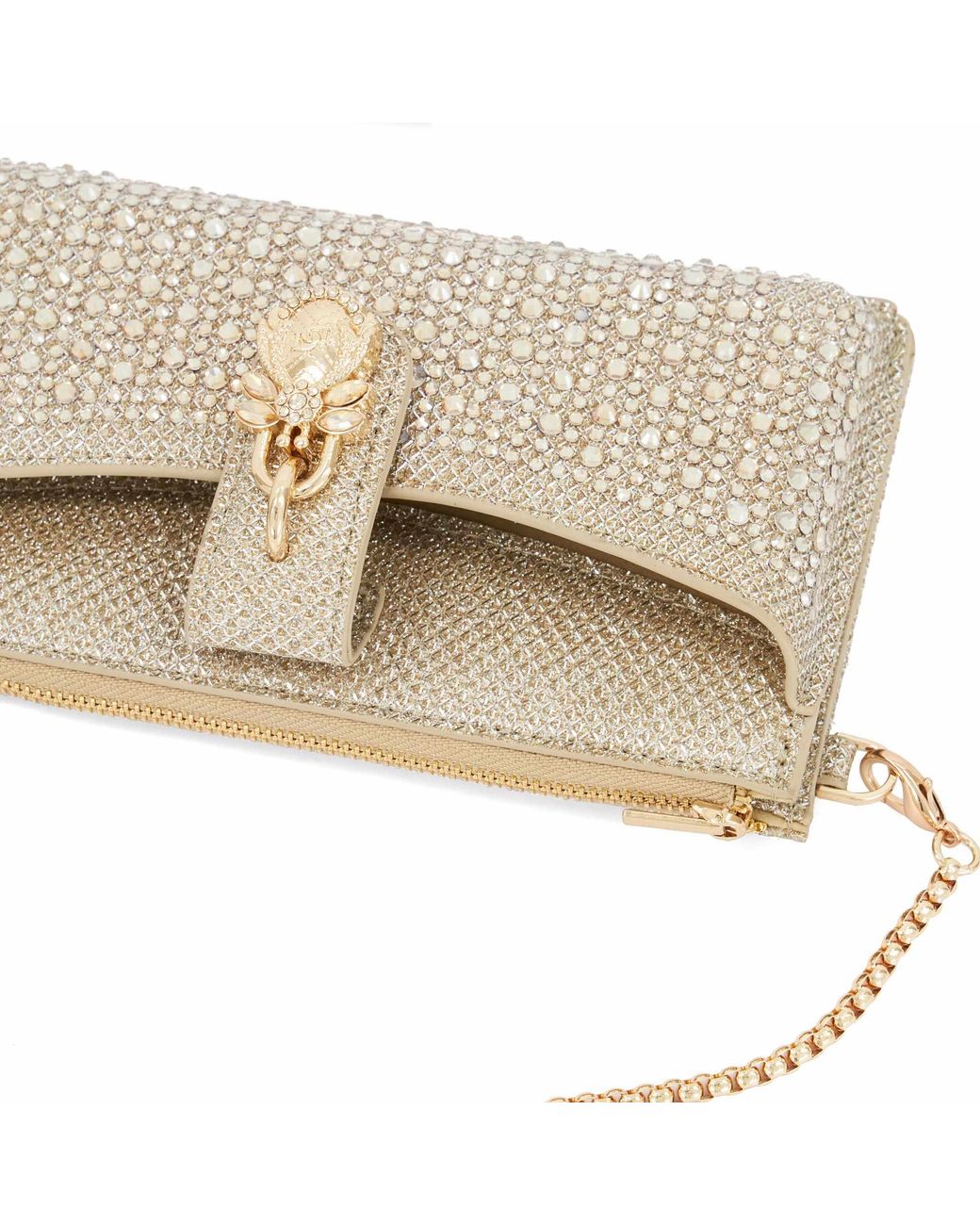Dune Natural Kerrie Slim Purse With Removable Card Holder