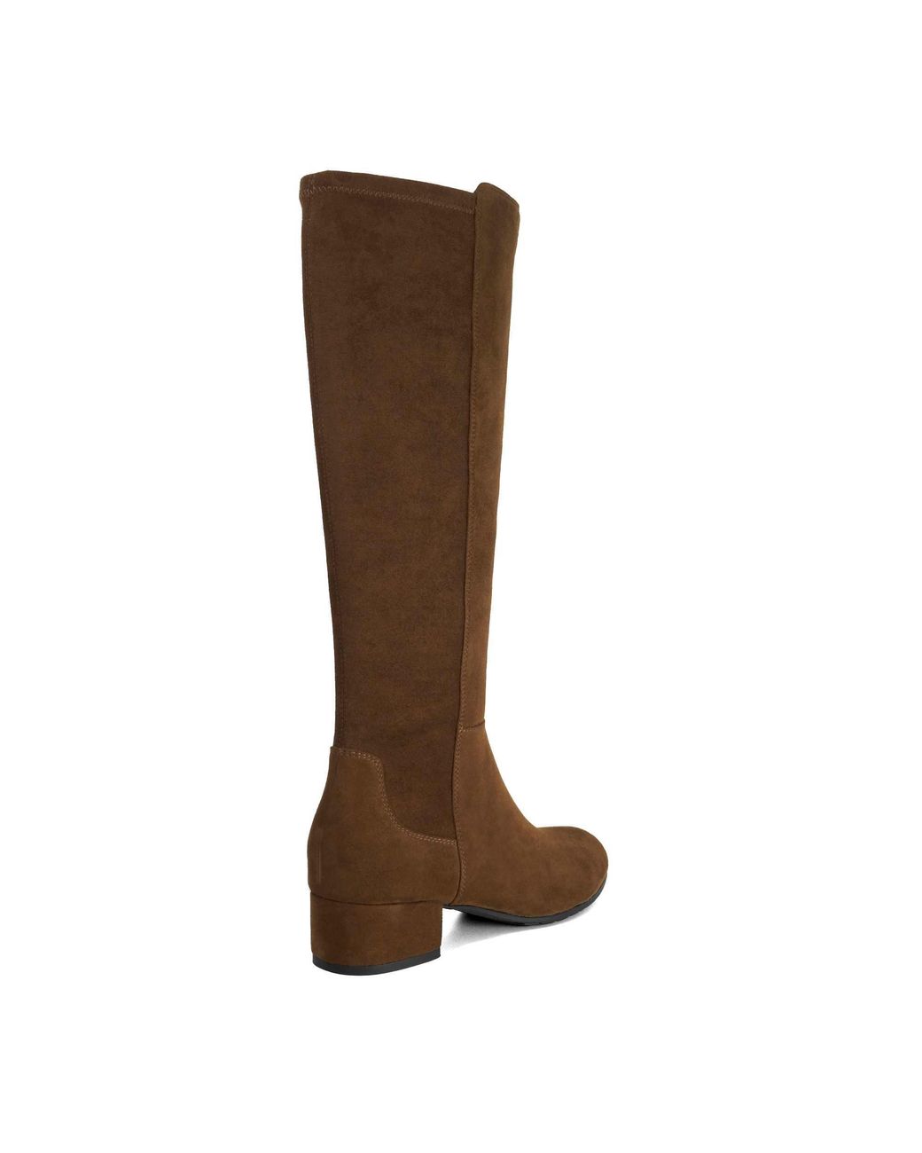 Dune Brown Tayla Stretch Knee-High Boots
