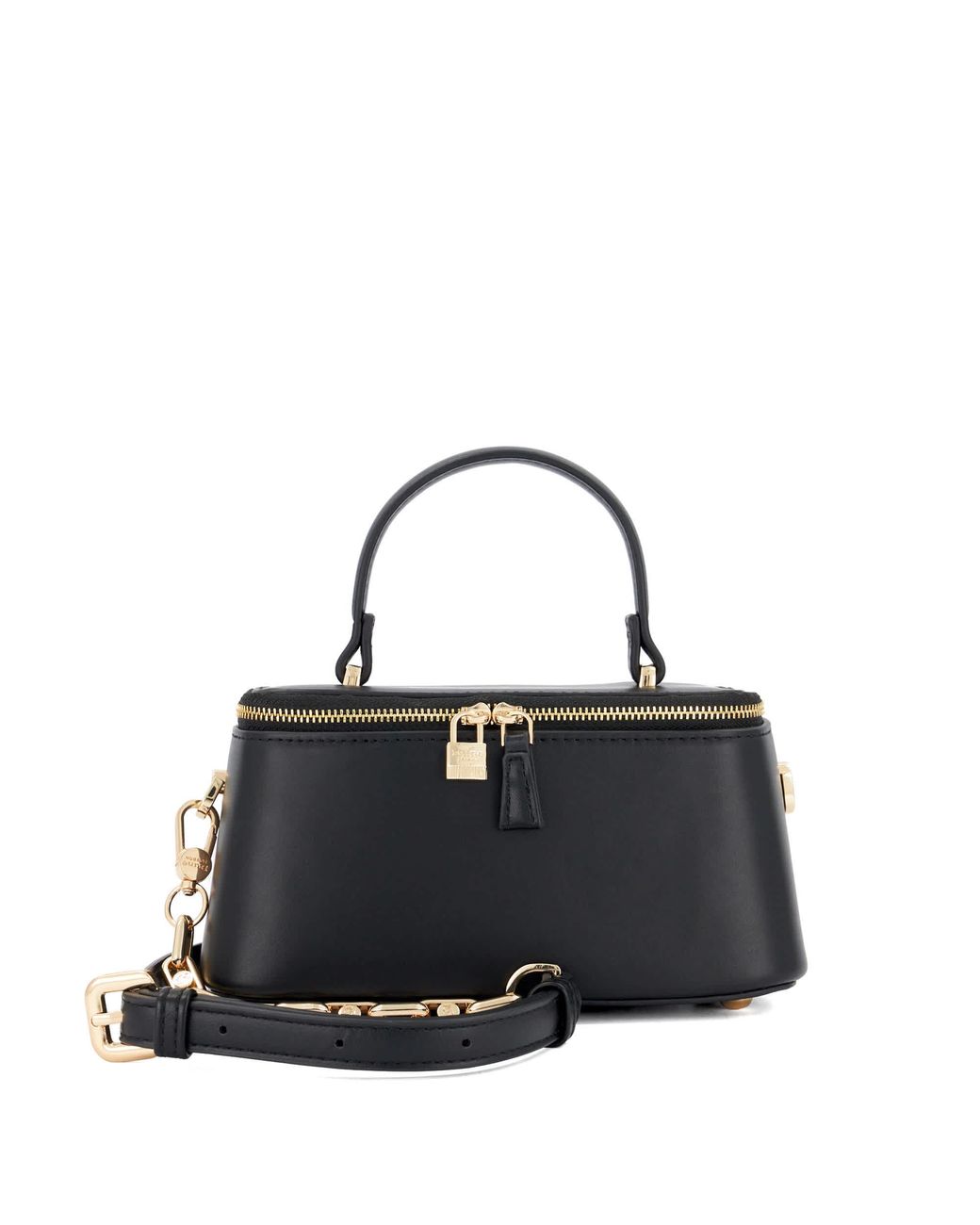 Dune Black Successful Mini Vanity Bag