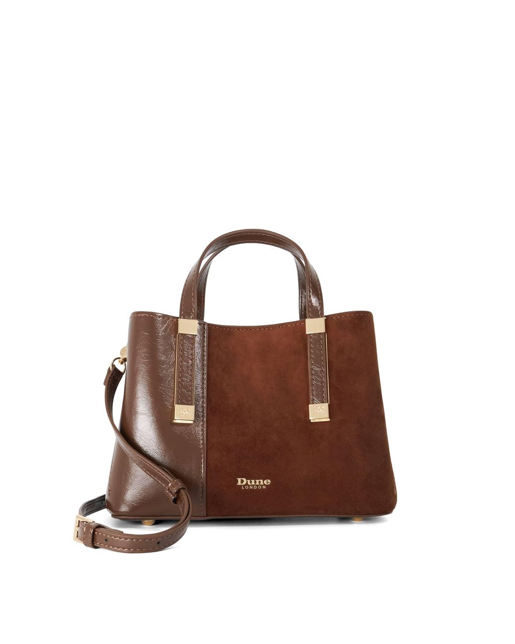 Dune Brown Dinkydorry P Textured Tote Bag