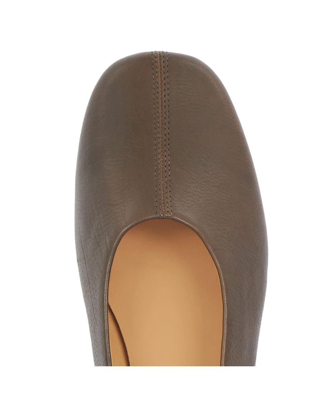 Dune Brown Highmark Low-Heel Ballet Pumps