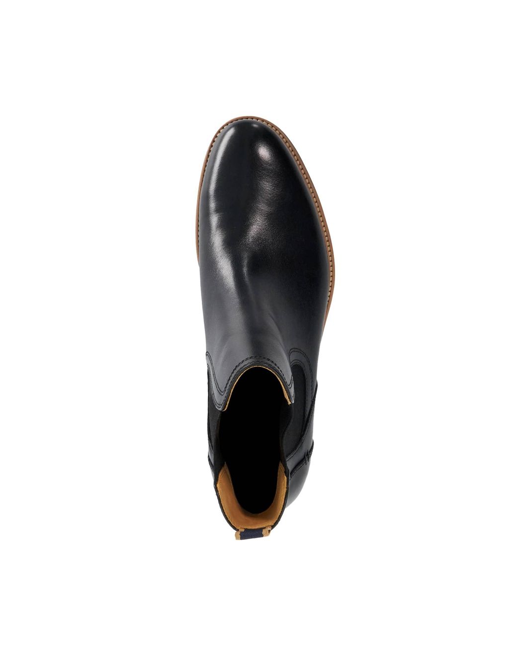 Dune Black Mckinley Formal Leather Chelsea Boots for men