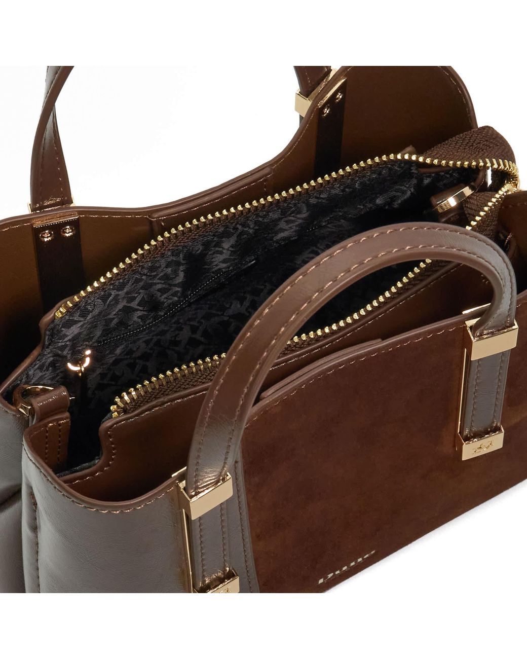 Dune Brown Dinkydorry P Textured Tote Bag