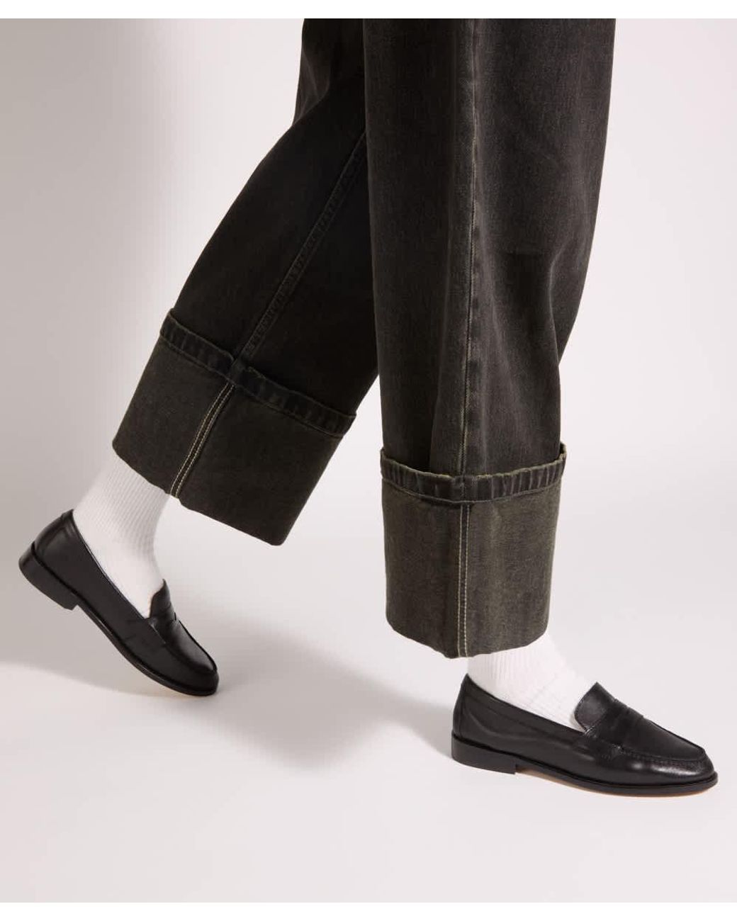 Dune Black Ginelli Penny Loafer