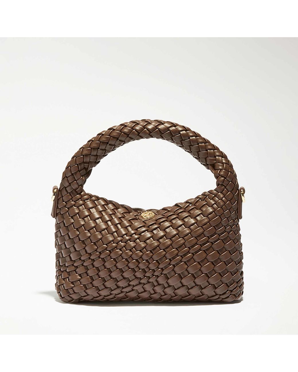 Dune Brown Dinkydeliberate Mini Woven Grab Bag