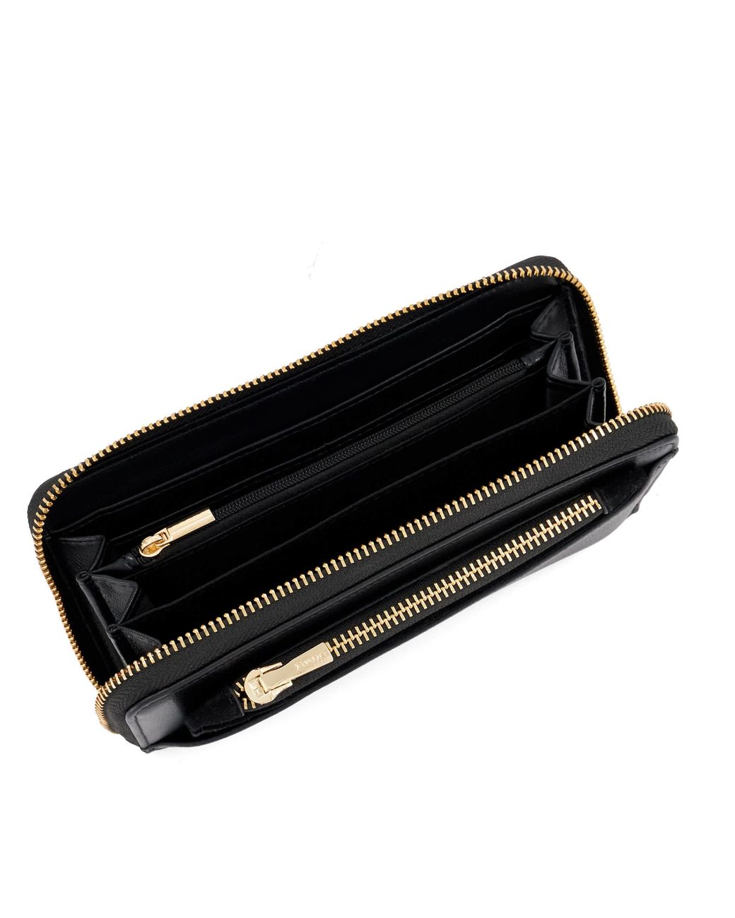 Dune Black Kindling Zip-Around Continental Wallet