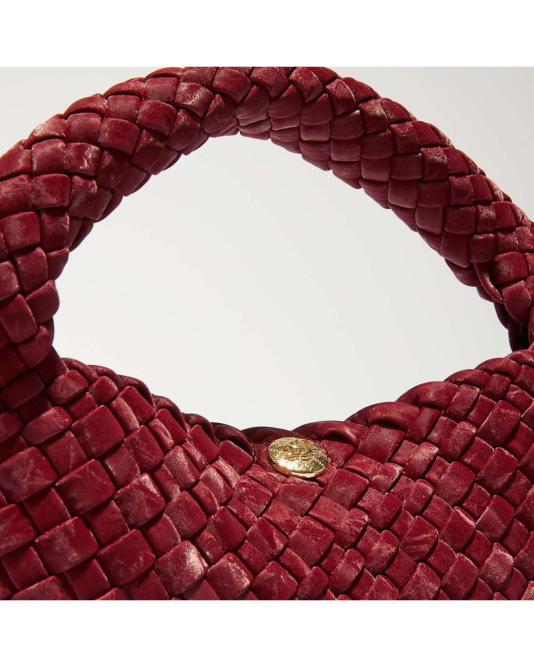 Dune Red Dinkydeliberate Mini Woven Grab Bag